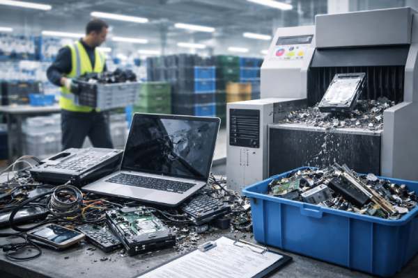 Electrical Waste Management and Secure Data Destruction Why It Matters Today