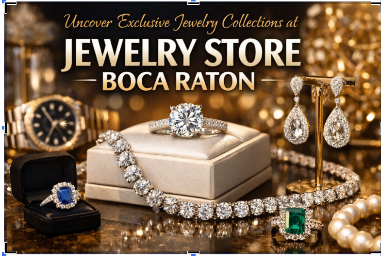 Top Jewelry Store in Boca Raton, Custom Designs & Luxury Collections